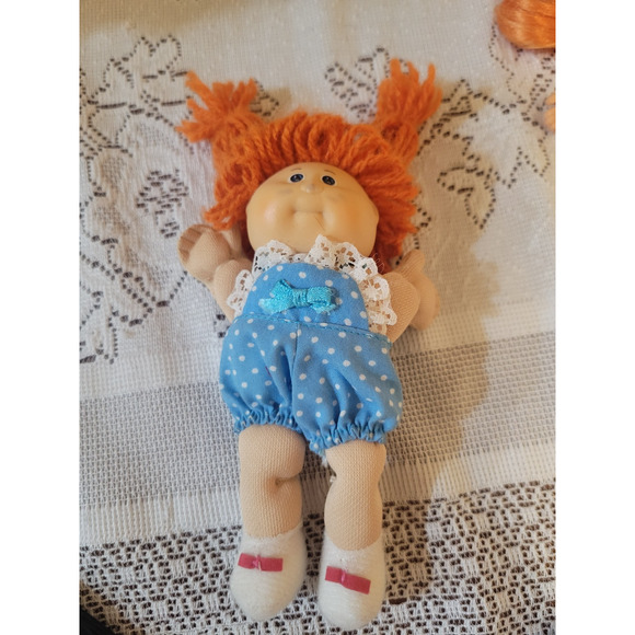 Cabbage Patch Kids Other - Vintage Cabbage Patch Kids Pin Ups Mini Plush 5 Inch Red Head
